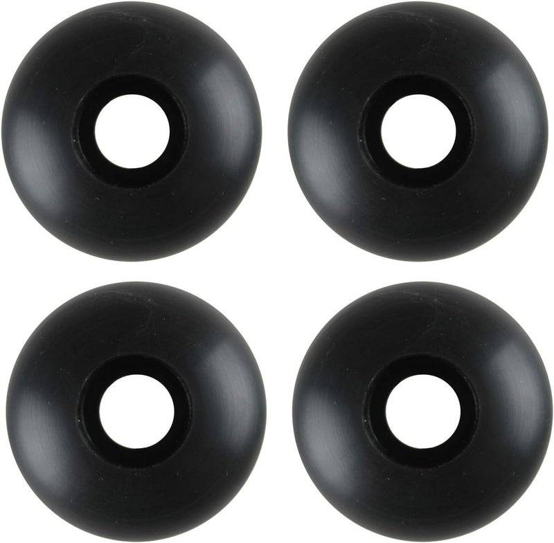 MOOSE Blank Skateboard Complete 7.5" Natural with Silver Trucks and Black Wheels - Image 3